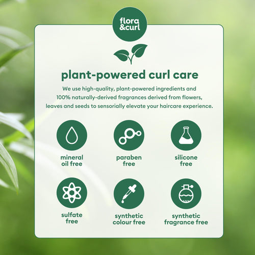 Plant powered curl care from Flora & Curl.